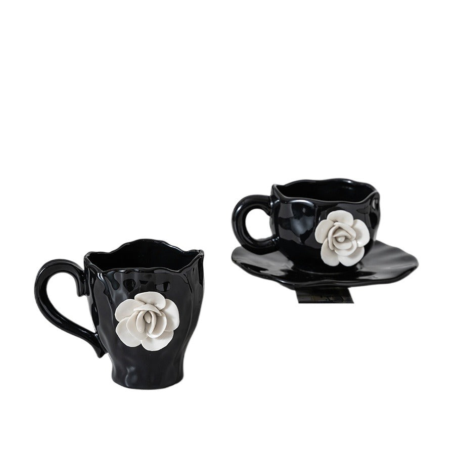 Camellia Coffee Cup & Saucer