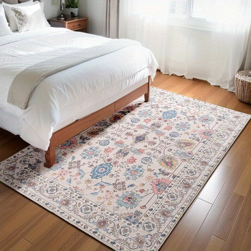 Vintage Bohemian Washable Imitation Cashmere Mat