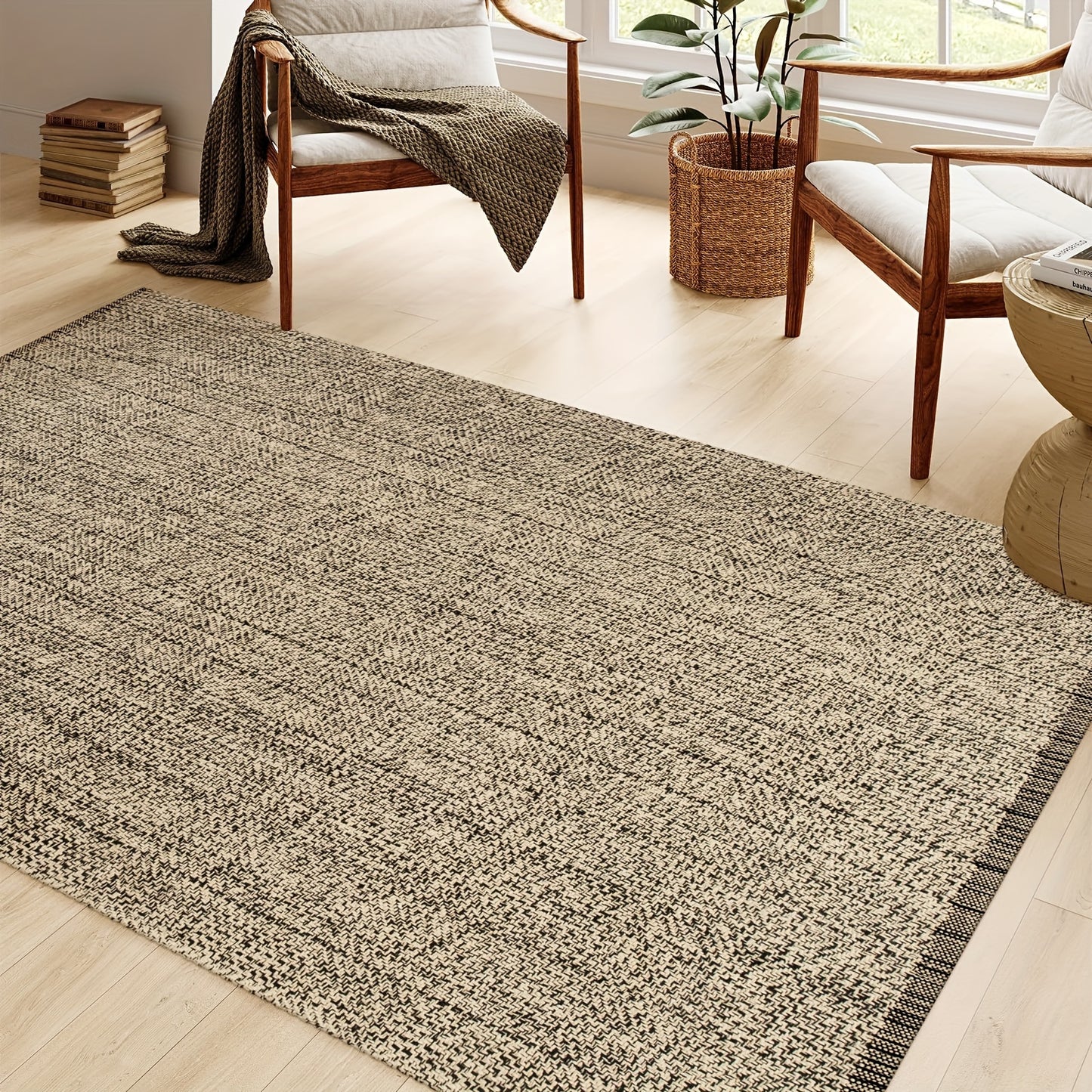 Large Washable Cotton Woven Mat