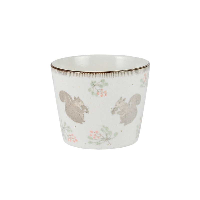 Japanese Mino Ware Ceramic Teacup
