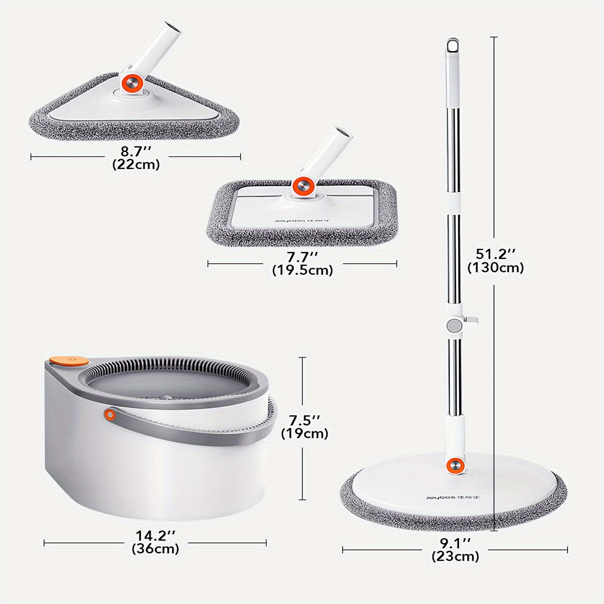 Sewage Separation Hands-free Wash Mop And Bucket Set