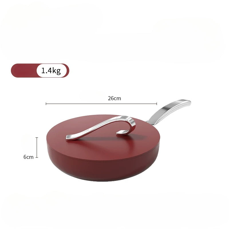 Ribbon Ceramic Glazed Non-stick Pan