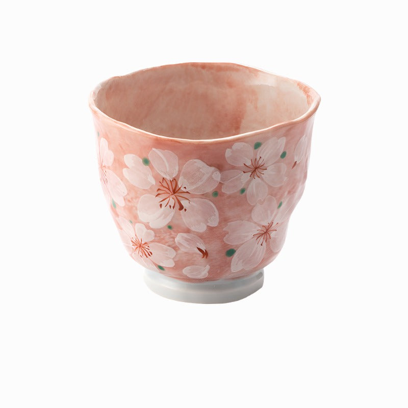 Japanese Mino Ware Ceramic Teacup