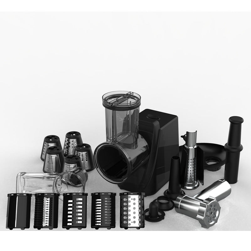 All-in-1 Stainless-Steel Vegetable Slicer/Meat Grinder