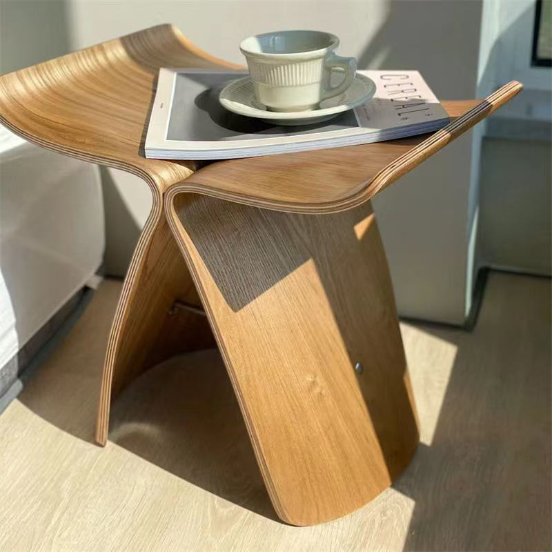 Butterfly Entryway Shoe Bench Sofa-side Table