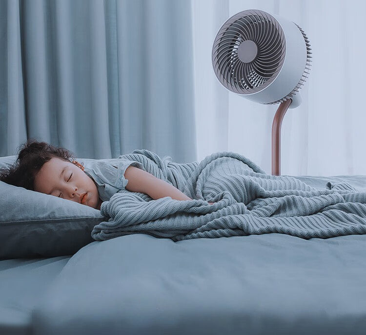 2-in-1 Air Circulator Fan with LED Desk Lamp
