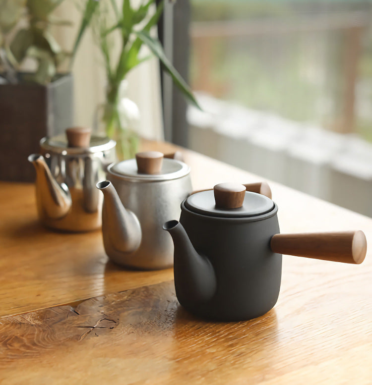 Japanese 304 Stainless Steel Small Tea Kettle with Strainer