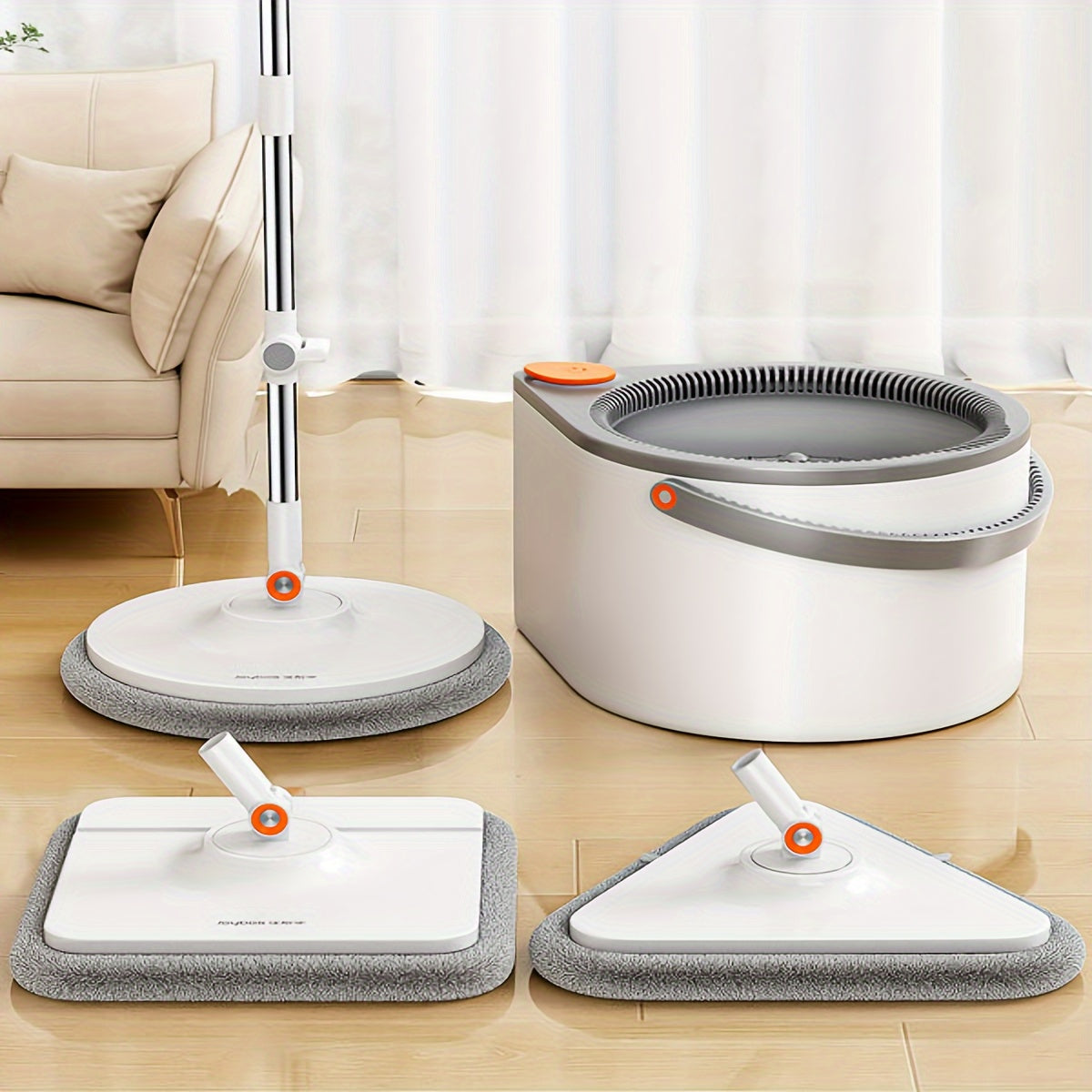 Sewage Separation Hands-free Wash Mop And Bucket Set