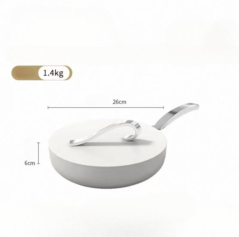Ribbon Ceramic Glazed Non-stick Pan
